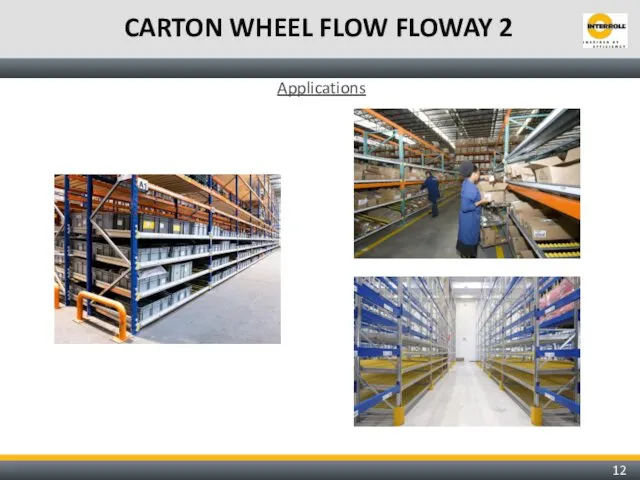 CARTON WHEEL FLOW FLOWAY 2 Applications