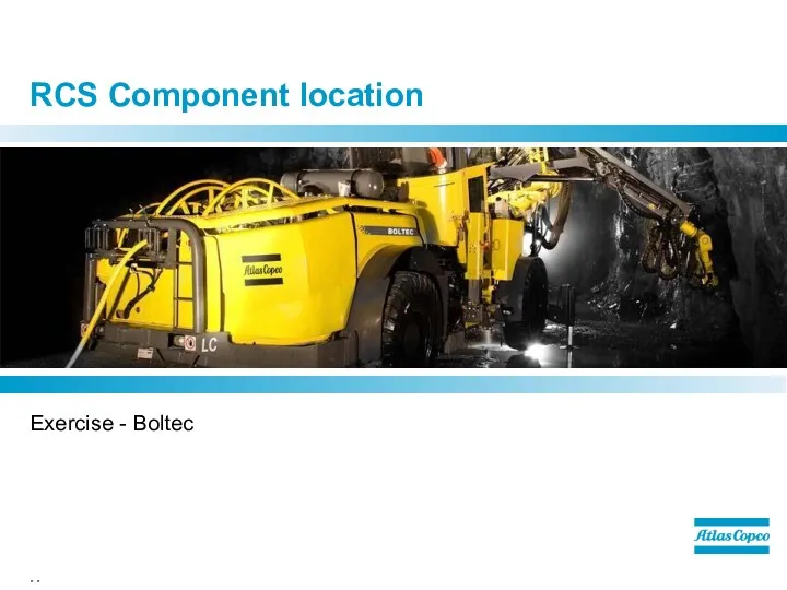 RCS Component location Exercise - Boltec