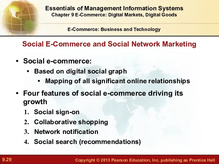 Social E-Commerce and Social Network Marketing Social e-commerce: Based on digital social graph