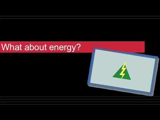 What about energy?