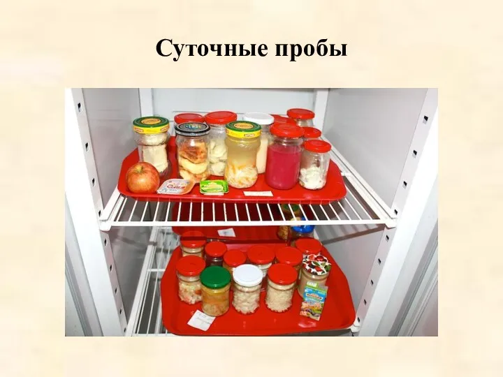 Суточные пробы