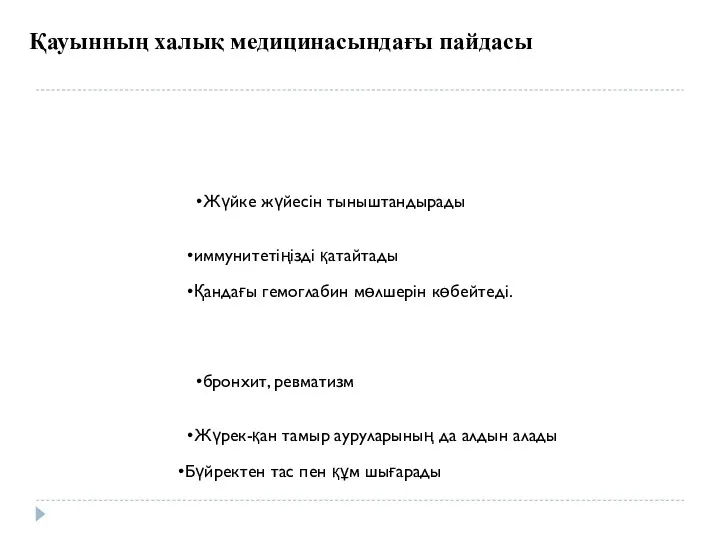 Қауынның халық медицинасындағы пайдасы Жүйке жүйесін тыныштандырады иммунитетіңізді қатайтады Қандағы