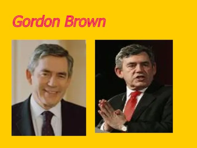 Gordon Brown