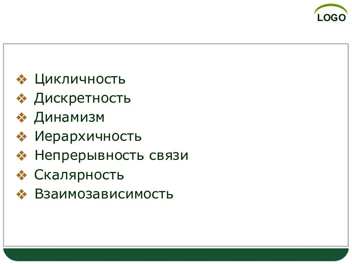 Основные характеристики управленческого труда Цикличность Дискретность Динамизм Иерархичность Непрерывность связи Скалярность Взаимозависимость