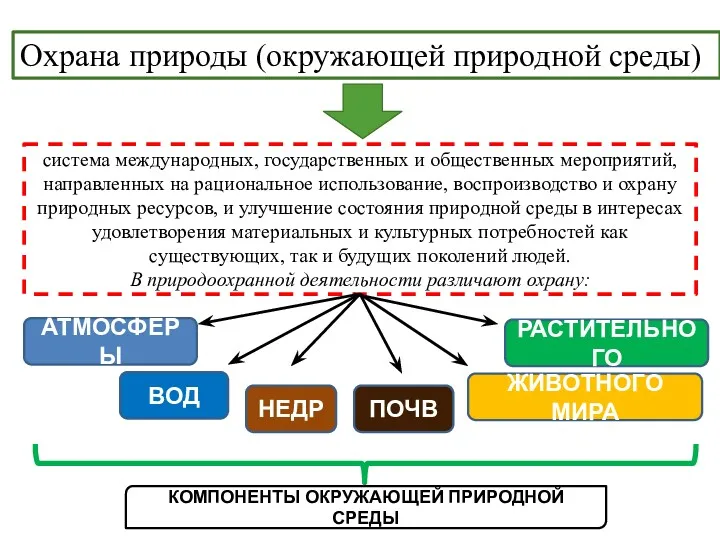 система международных, государственных и общественных мероприятий, направленных на рациональное использование,