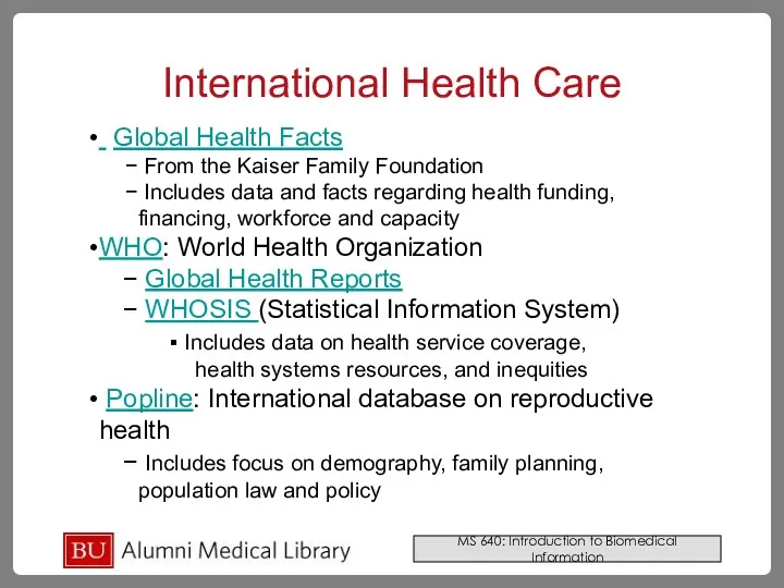 International Health Care Global Health Facts From the Kaiser Family