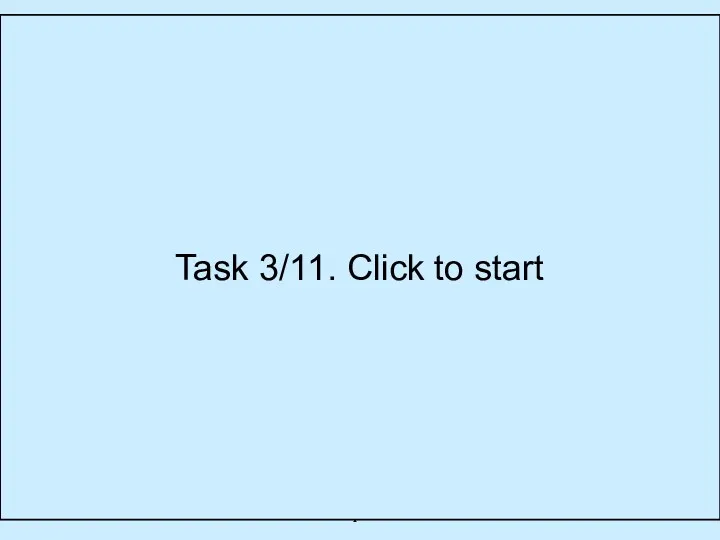 Task 3/11. You are going to give a talk about