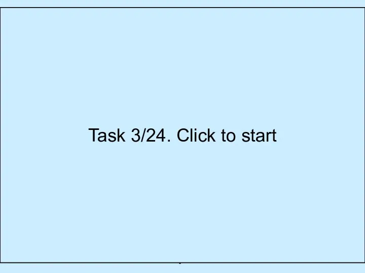 Task 3/24. You are going to give a talk about