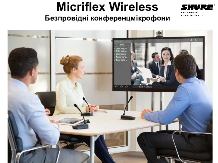 Micriflex Wireless Безпровідні конференцмікрофони