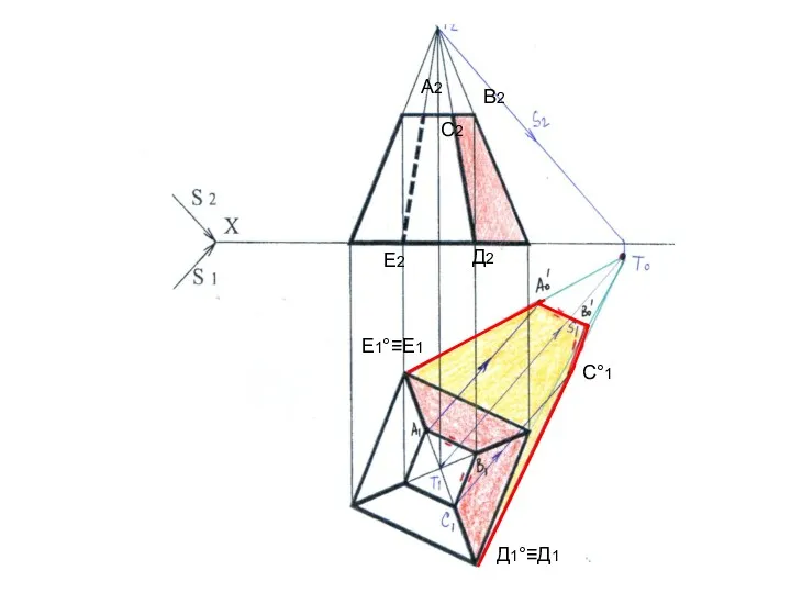 Е1°≡Е1 Д1°≡Д1 С°1 Е2 А2 В2 С2 Д2