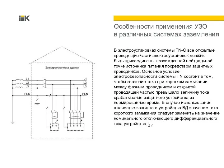 В электроустановках системы ТN-С все открытые проводящие части электроустановок должны