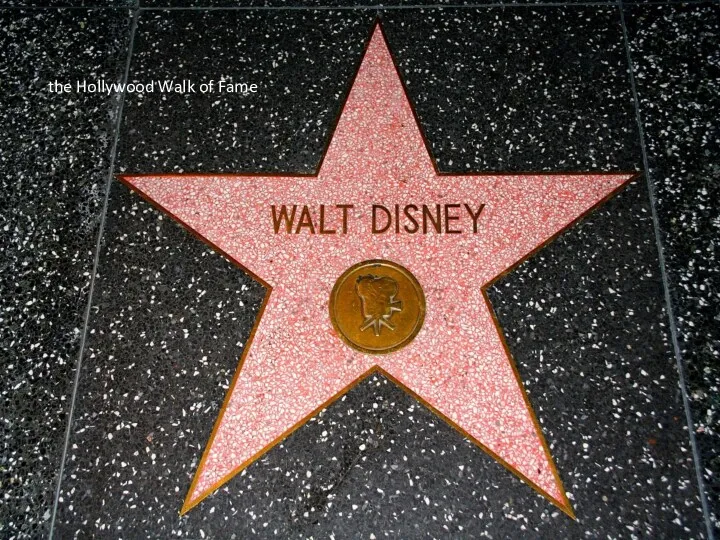 the Hollywood Walk of Fame
