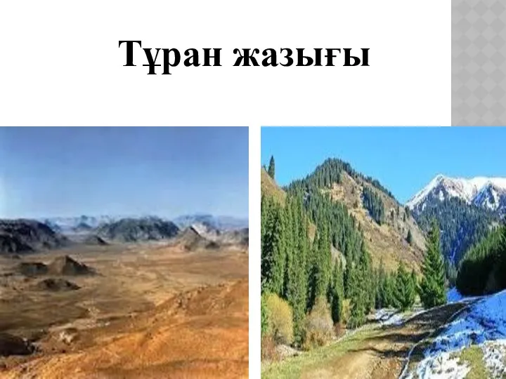 Тұран жазығы