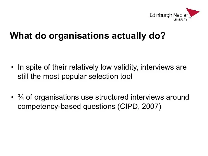 What do organisations actually do? In spite of their relatively