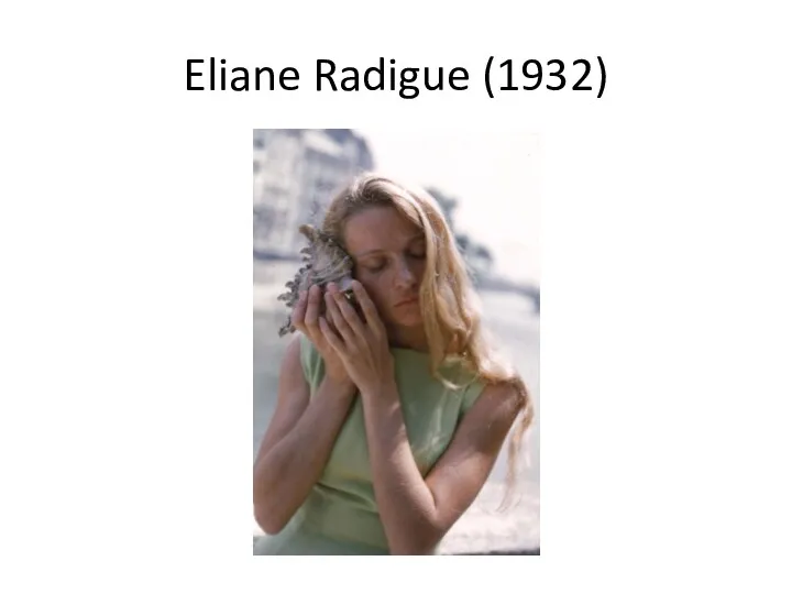 Eliane Radigue (1932)