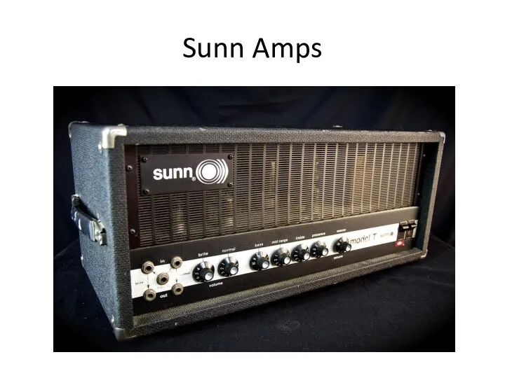 Sunn Amps