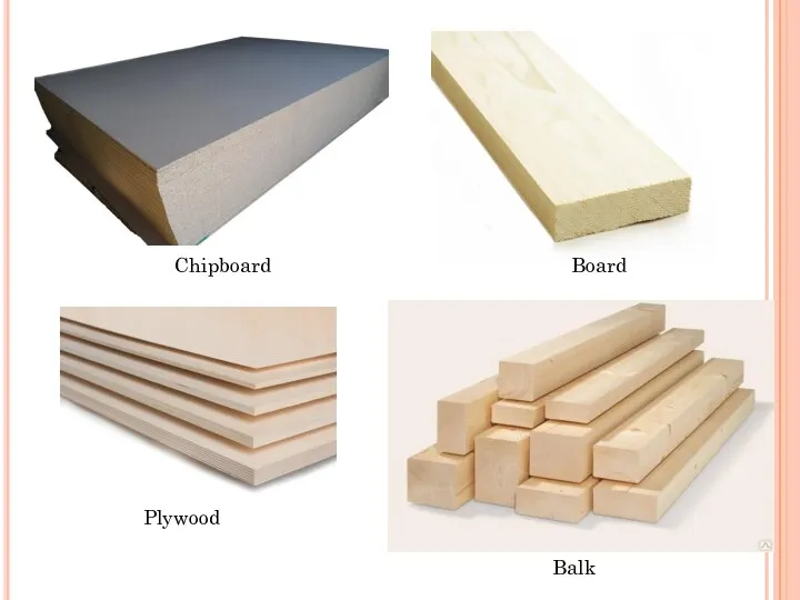 Chipboard Board Plywood Balk