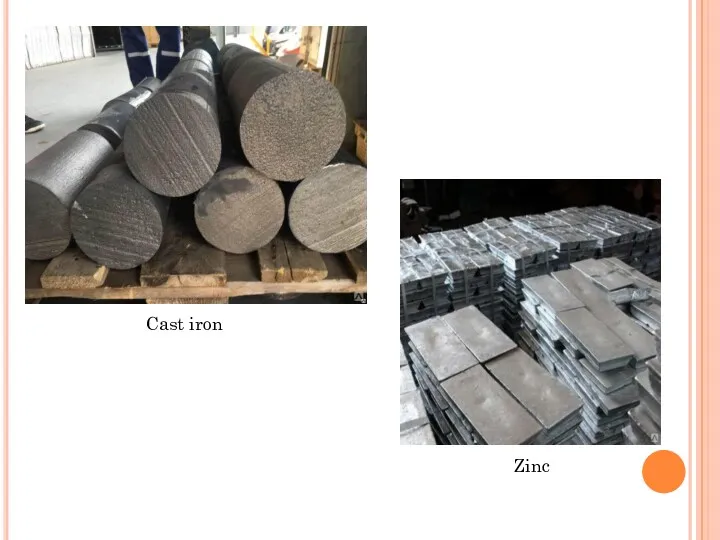 Cast iron Zinc