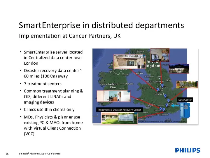 SmartEnterprise in distributed departments Implementation at Cancer Partners, UK SmartEnterprise