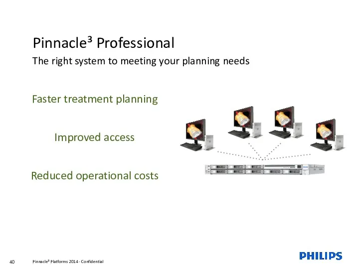 Pinnacle³ Professional The right system to meeting your planning needs