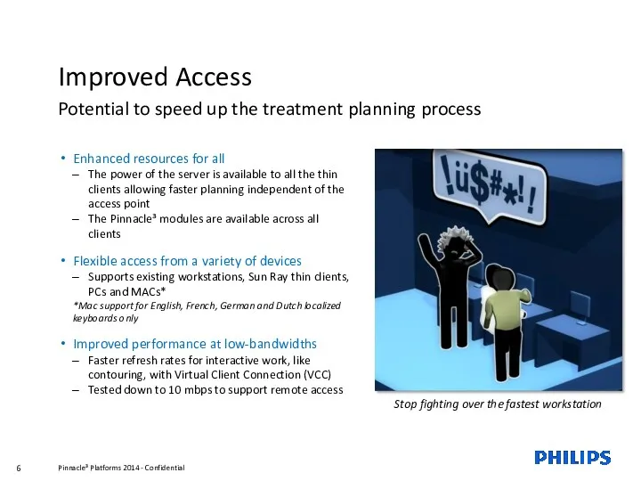 Improved Access Potential to speed up the treatment planning process