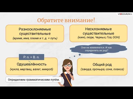 Обратите внимание! Разносклоняемые существительные (время, имя, племя и т. д.