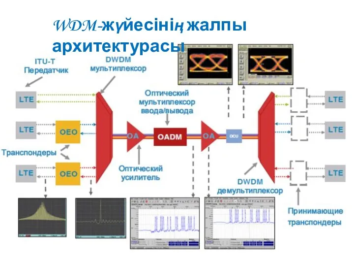 WDM-жүйесінің жалпы архитектурасы