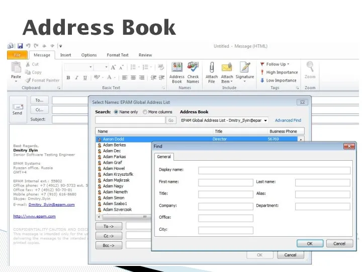 Address Book