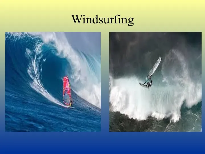 Windsurfing