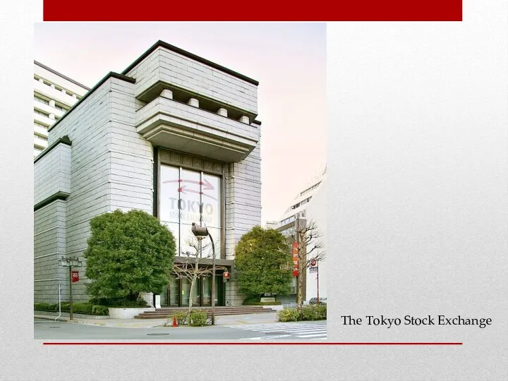 The Tokyo Stock Exchange