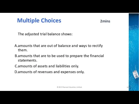 The adjusted trial balance shows: amounts that are out of