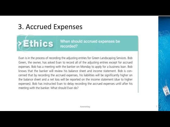 3. Accrued Expenses Accounting