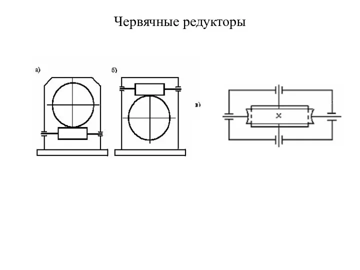 Червячные редукторы