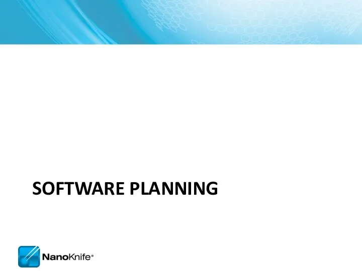 SOFTWARE PLANNING