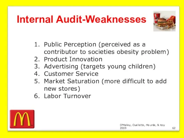 O’Malley, Ouellette, Plourde, & Roy 2009 Internal Audit-Weaknesses Public Perception