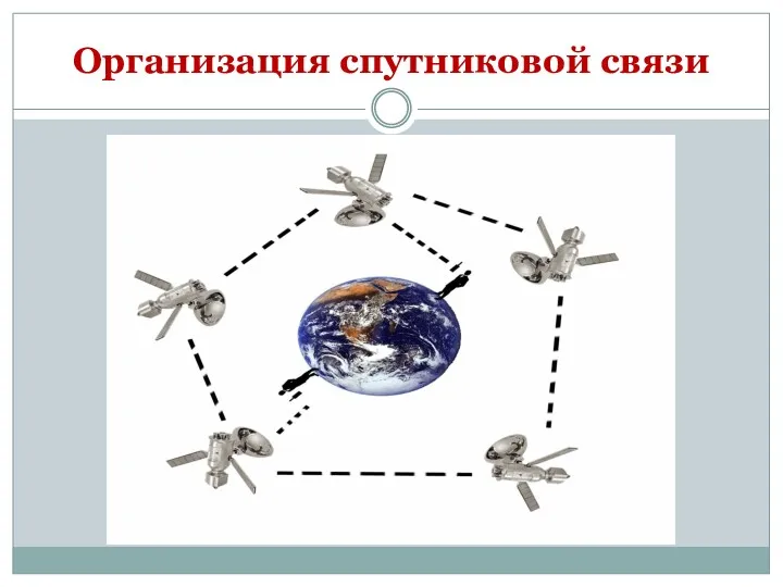 Организация спутниковой связи