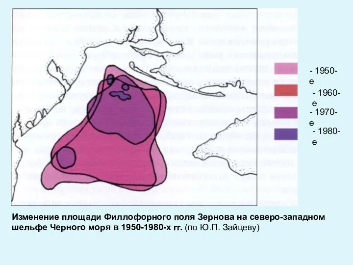 Изменение площади Филлофорного поля Зернова на северо-западном шельфе Черного моря