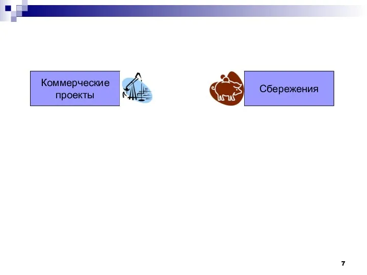 Сбережения Коммерческие проекты