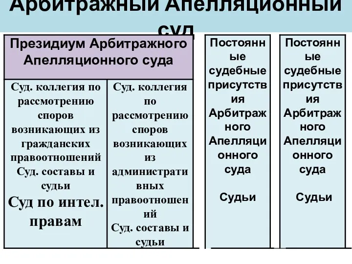 Арбитражный Апелляционный суд