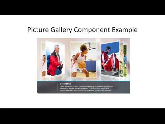 Picture Gallery Component Example