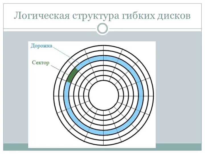 Логическая структура гибких дисков