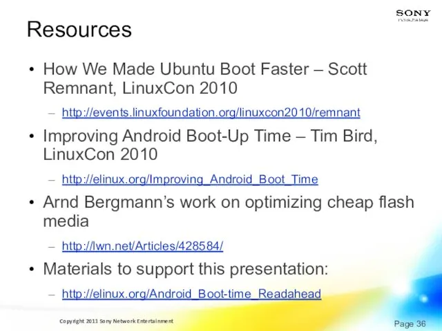 Resources How We Made Ubuntu Boot Faster – Scott Remnant,
