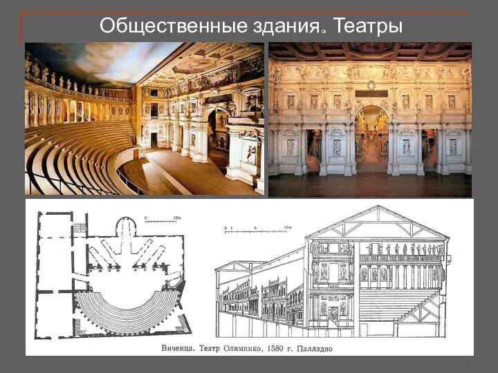 Общественные здания. Театры