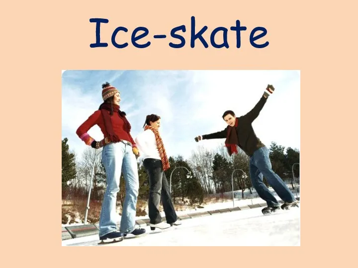 Ice-skate