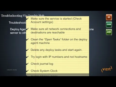 Troubleshooting Viz Graphic Hub Troubleshooting Deploy Agent Deploy Agent Service