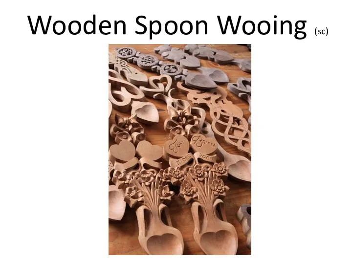 Wooden Spoon Wooing (sc)