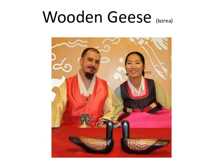 Wooden Geese (korea)