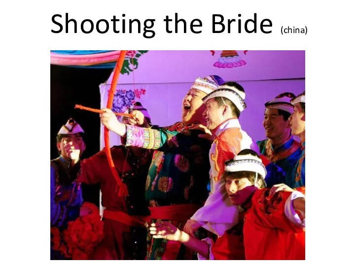 Shooting the Bride (china)