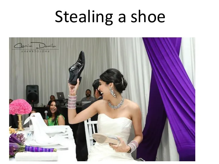 Stealing a shoe