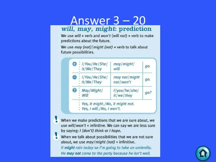 Answer 3 – 20